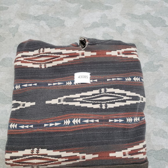 Ariat Sweatshirt Mens 2XL Multicolor Aztec Western Wear Pullover Long Sleeve - Picture 12 of 12